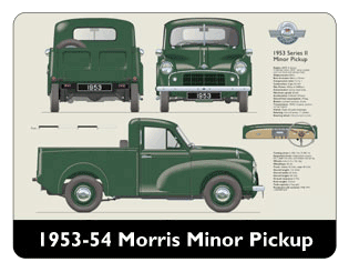 Morris Minor Pickup Series II 1953-54 Mouse Mat
